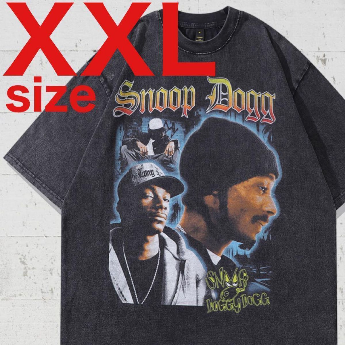 激レア】スヌープドッグ Snoop Dogg ラップTシャツ ブラック XXL 激レア】スヌープドッグ Snoop Dogg ラップTシャツ ブラック XXL