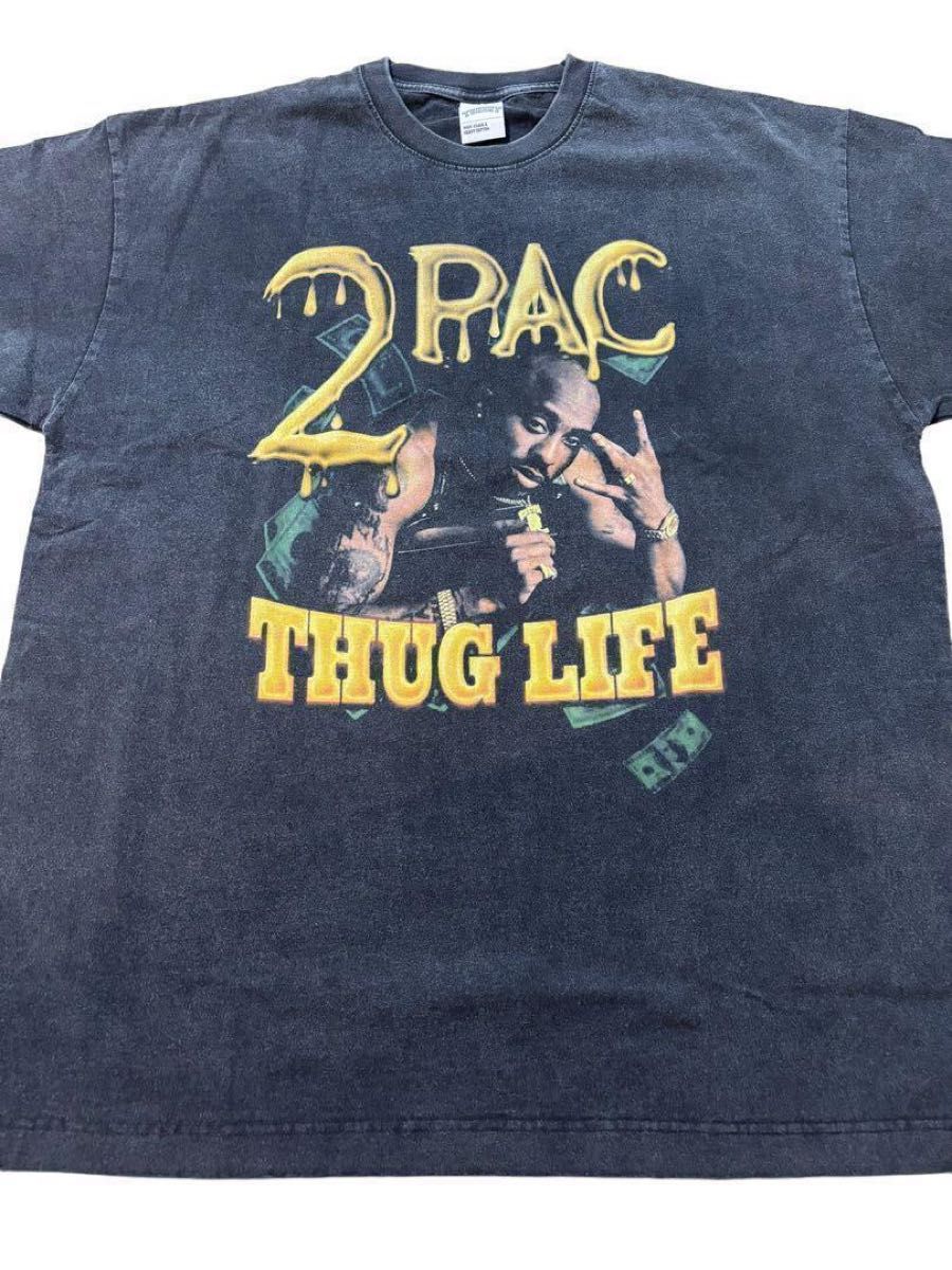 2PAC THUG LIFE サグライフ ラップ Tシャツ ブラック XXL|Yahoo 2PAC THUG LIFE サグライフ ラップ Tシャツ ブラック XXL|Yahoo