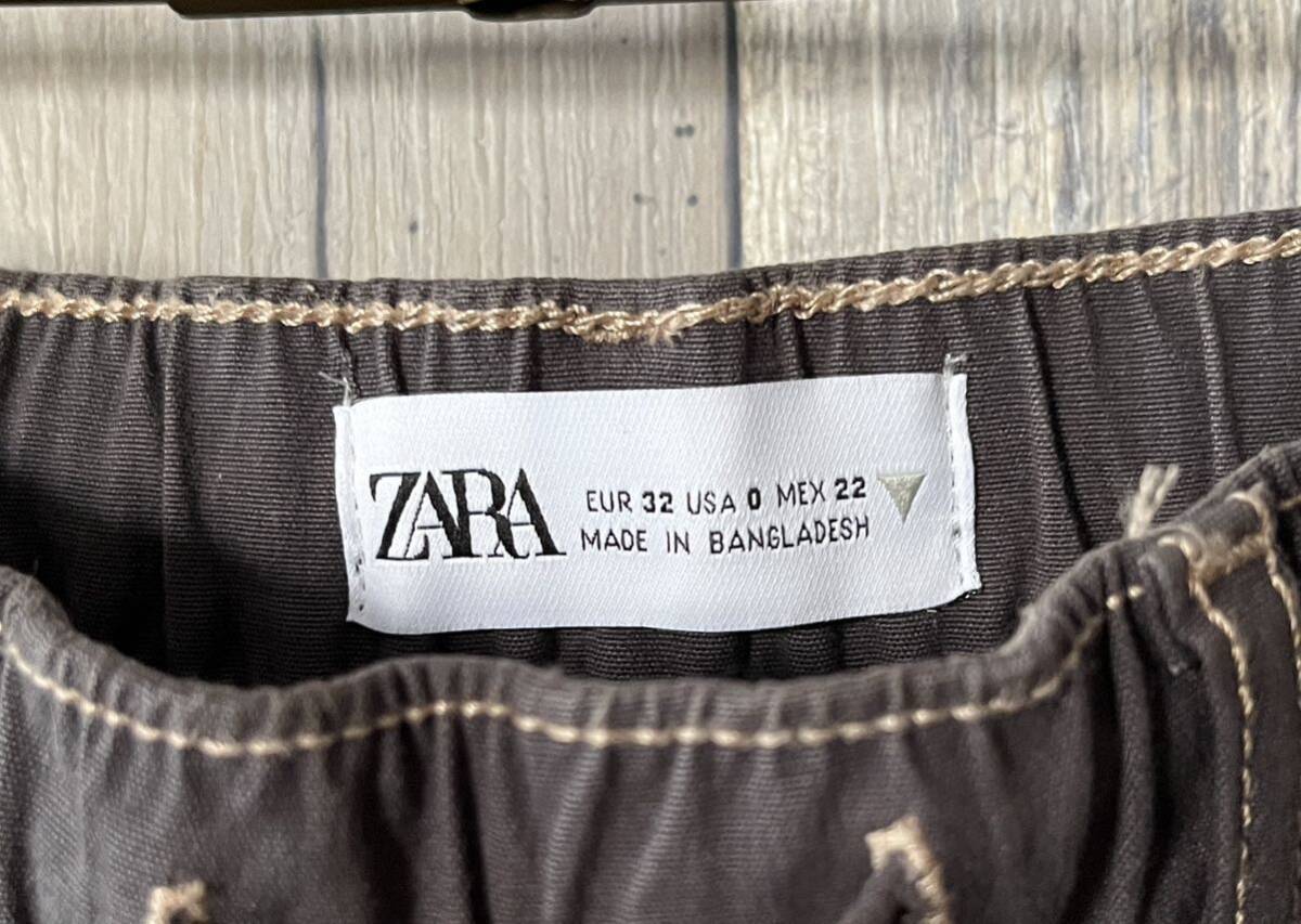 流行スタイル ZARA ユーティリティー カーゴパンツ EUR32 MEX22 流行スタイル ZARA ユーティリティー カーゴパンツ EUR32 MEX22