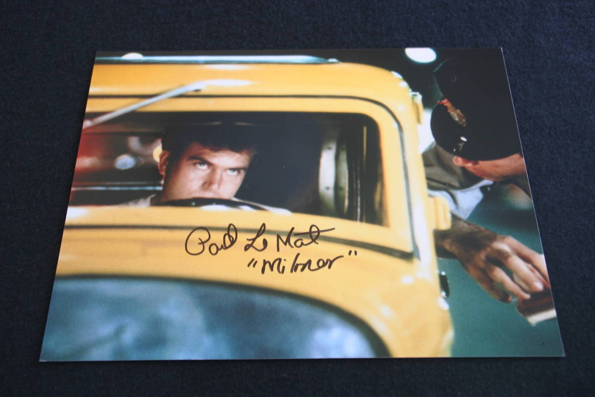 1973 year movie [American Graffiti american * graph .ti] John *mi Lunar Paul Le Mat paul (pole) *ru* mat autograph sa Info to