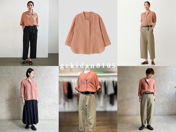 MARGARET HOWELL マーガレットハウエル☆素敵!七分袖 リネン MARGARET HOWELL マーガレットハウエル☆素敵!七分袖 リネン
