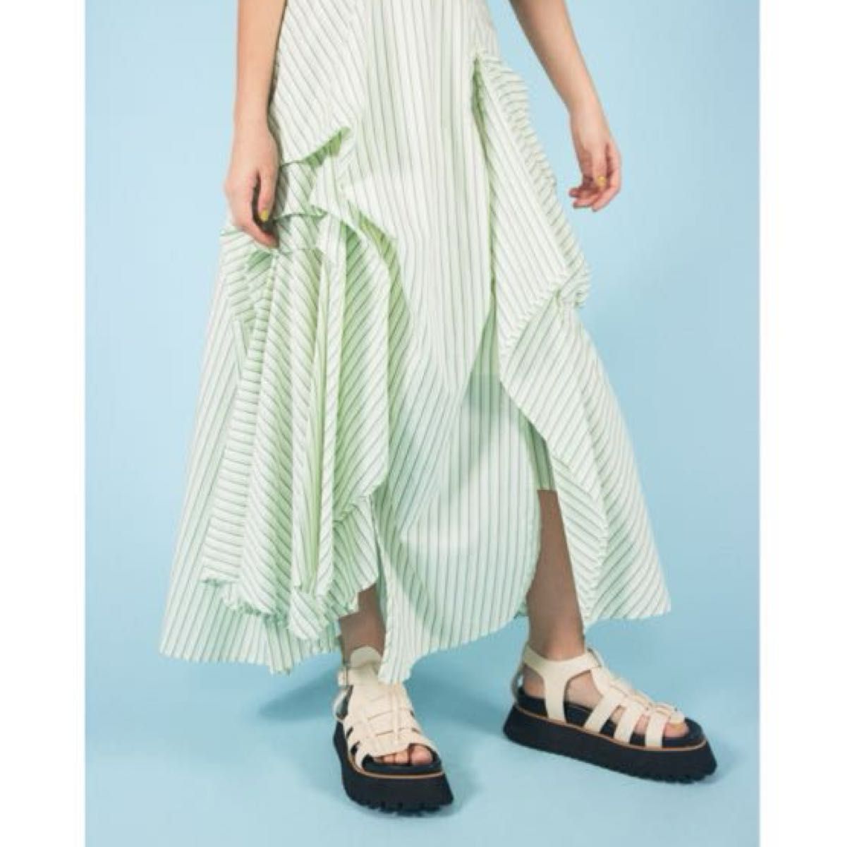 SLY スライ CAGE FLAT SANDAL ケージ フラットサンダル グルカ SLY スライ CAGE FLAT SANDAL ケージ フラットサンダル グルカ
