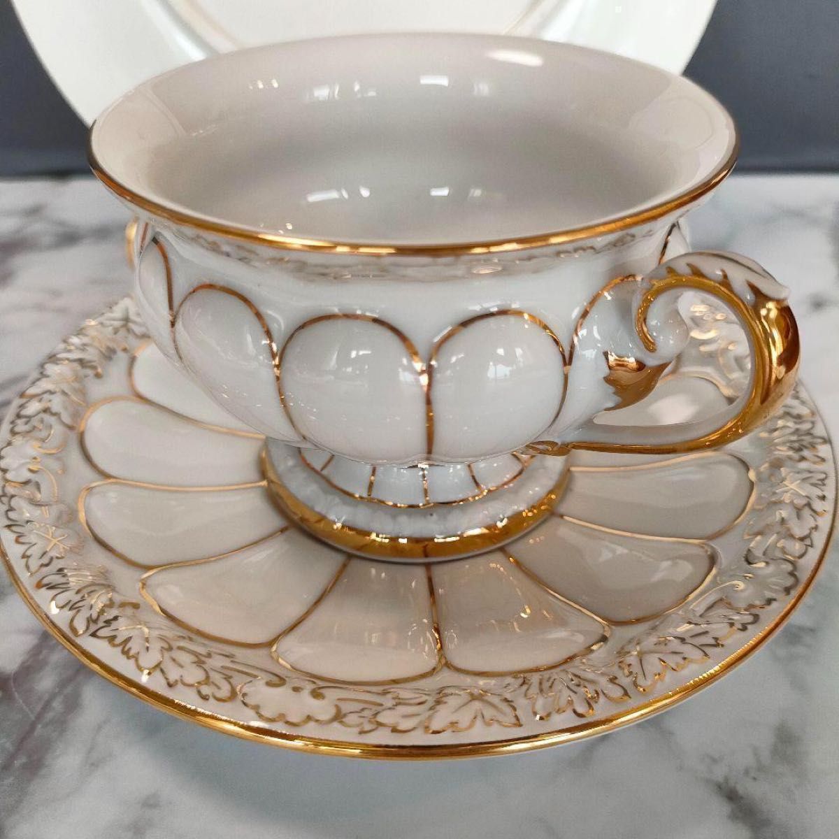 美品 MEISSEN マイセン 高級ライン Xフォーム トリオ カップ 美品 MEISSEN マイセン 高級ライン Xフォーム トリオ カップ