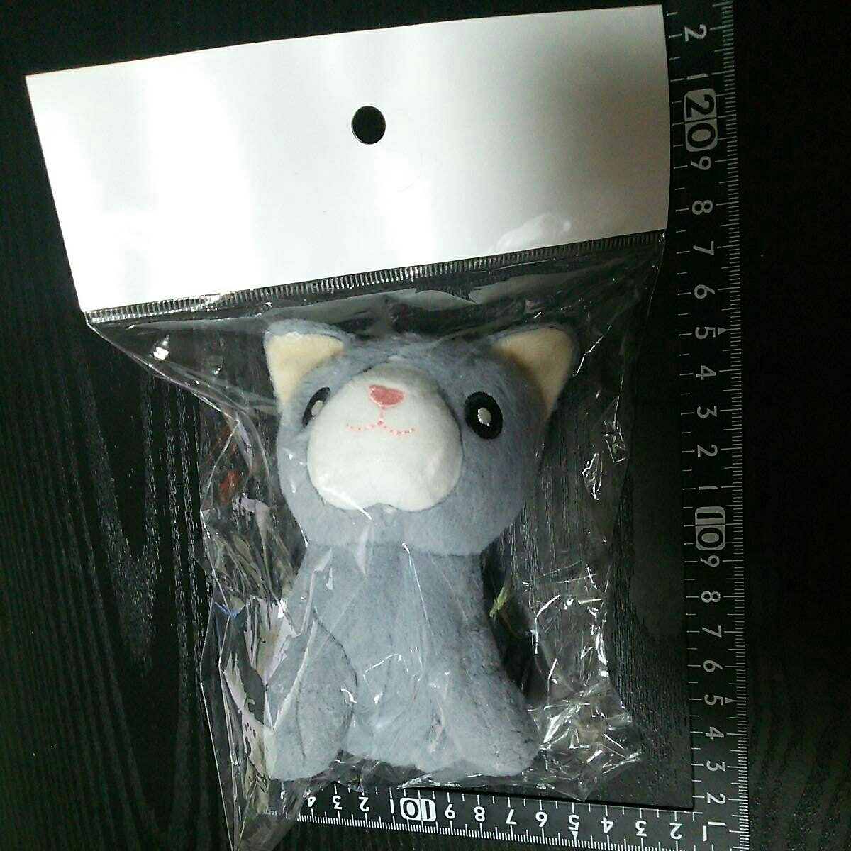 非売品☆ふわふわ☆ねこちゃん☆ぬいぐるみ☆グレー☆残1