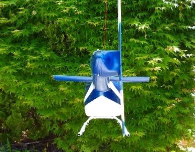 ☆Bell 206 Jetrager bule lines スケールボディー ヘリコプター ☆Bell 206 Jetrager bule lines スケールボディー ヘリコプター