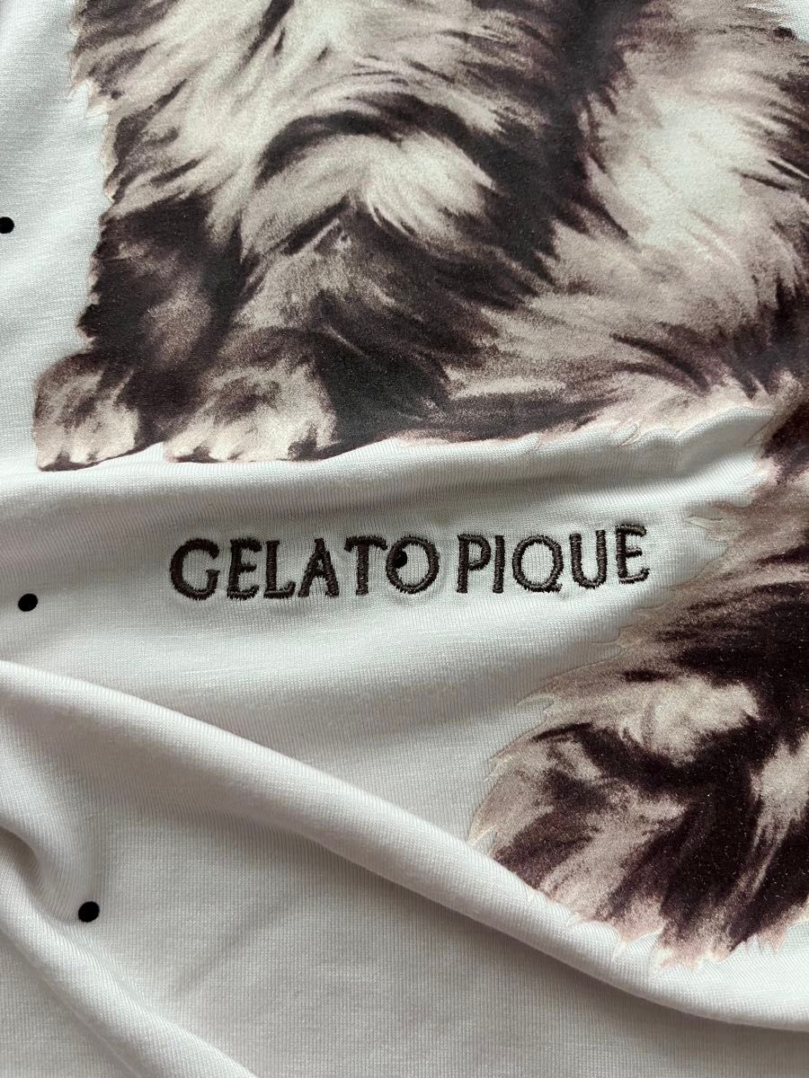 ジェラートピケ gelato pique 猫 ドット柄 セットアップ ジェラートピケ gelato pique 猫 ドット柄 セットアップ