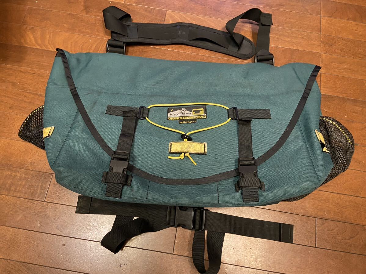 CYCLESMITH サイクルスミス メッセンジャーバッグ マウンテンスミス mountainsmith 90年代 アメリカ製 made in USA Messenger2