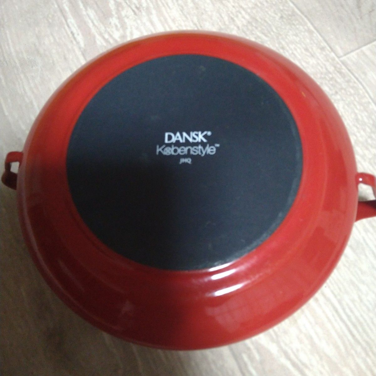 DANSK ホーロー 両手鍋 レッド ダンスク18㌢|Yahoo!フリマ(旧 DANSK ホーロー 両手鍋 レッド ダンスク18㌢|Yahoo!フリマ(旧