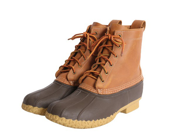 USA製 エルエルビーン 6ホール ビーン ブーツ レディース 26cm / LLBEAN レースアップ 8インチ LLビーン 2トーン アウトドア レインブーツ