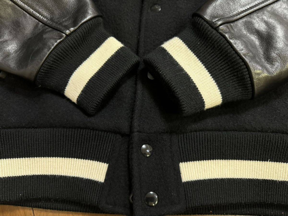 稀少 STUSSY×ROC STAR 10AW STADIUM JKT size M スタジャン 稀少 STUSSY×ROC STAR 10AW STADIUM JKT size M スタジャン