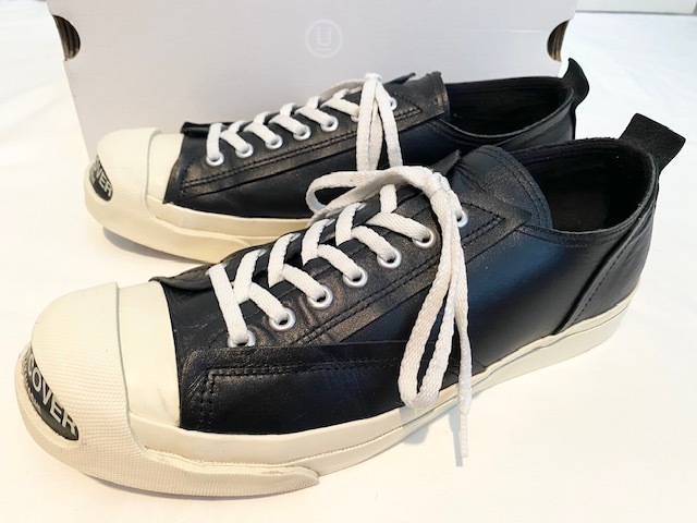 UNDERCOVER JACK PURCELL Toe Logo Sneaker 2014年復刻 L Black UNDERCOVER JACK PURCELL Toe Logo Sneaker 2014年復刻 L Black