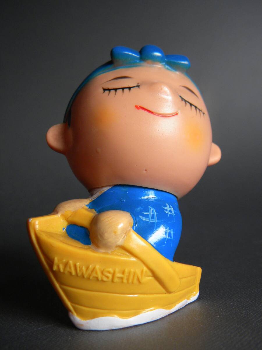 5372円 当時物 多摩川 粋な船頭 sofvi 猪牙舟 ソフビ坊や 良好品 5372円 当時物 多摩川 粋な船頭 sofvi 猪牙舟 ソフビ坊や 良好品
