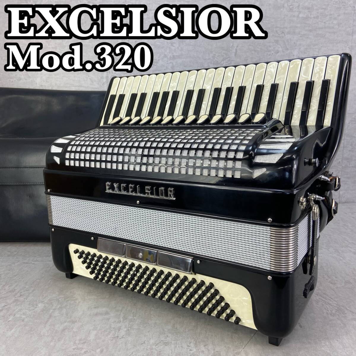 イタリア製 アコーディオン EXCELSIOR MOD.320/M Yahoo!オークション - EXCELSIOR エキセルシャー 320M