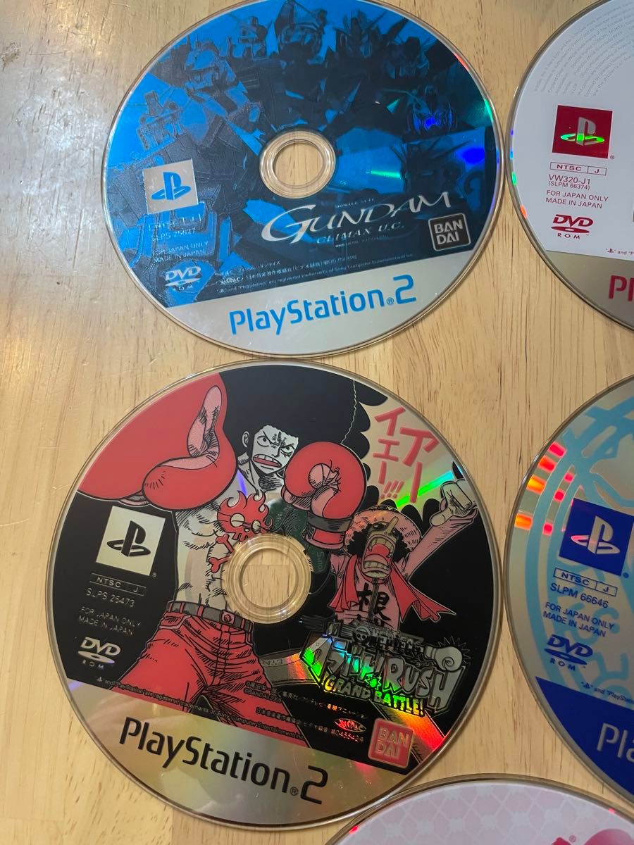 PS2 ディスクのみ5枚 シャイニングフォース グラバト 戦国無双2 PS2 ディスクのみ5枚 シャイニングフォース グラバト 戦国無双2
