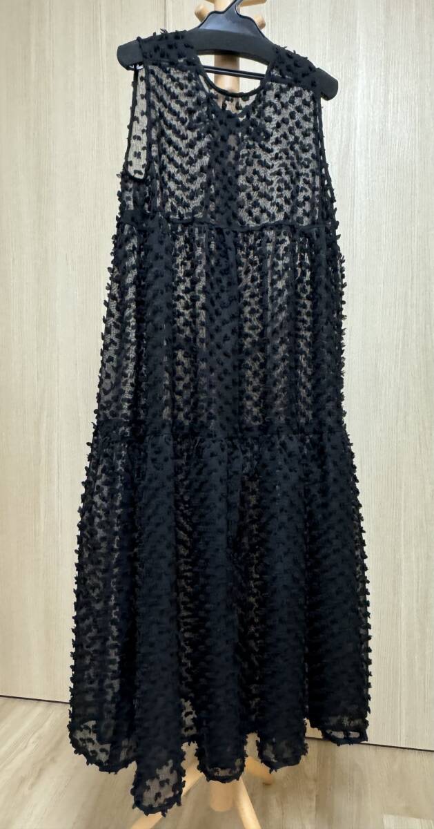 イエナ トラッツォドンナ ドットティアードワンピース ブラック USED IENA/イエナ TORRAZZO DONNA/トラッゾドンナ 2way dot