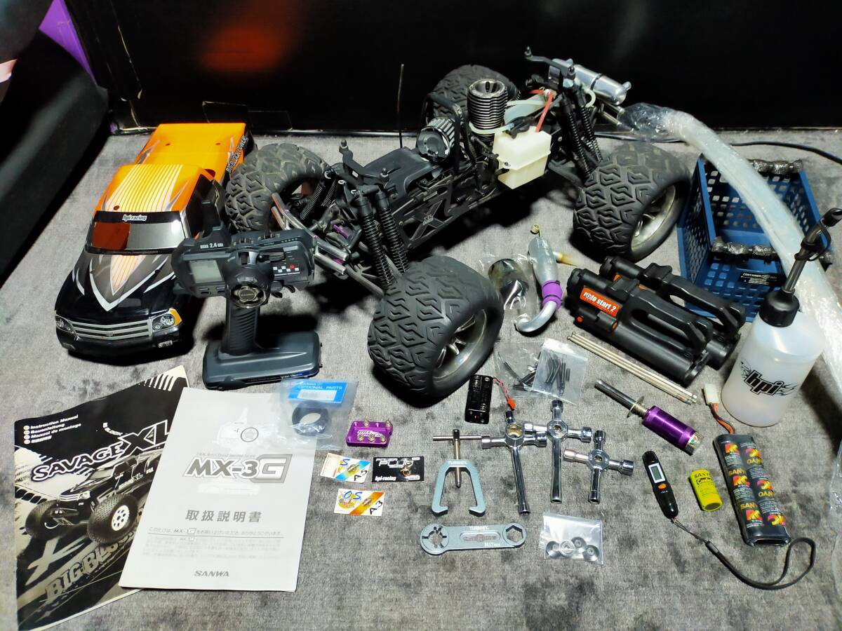 HPIサベージXL エンジンラジコンカー ホビー・楽器・アート HPIサベージXL エンジンラジコンカー ホビー・楽器・アート