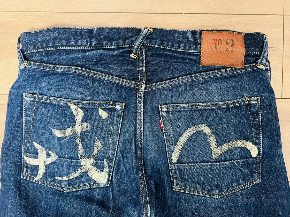送料無料 EVISU エヴィス エビス デニム ジーンズ カモメ×戎 送料無料 EVISU エヴィス エビス デニム ジーンズ カモメ×戎