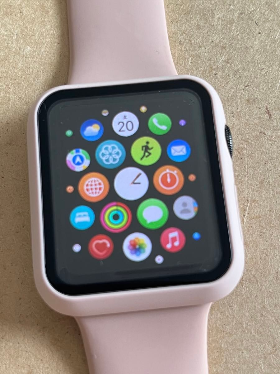Apple Watch アップルウォッチ Series3 42mm ベルト、カバー付き GPSモデル Apple Watch アップルウォッチ Series3 42mm ベルト、カバー付き GPSモデル