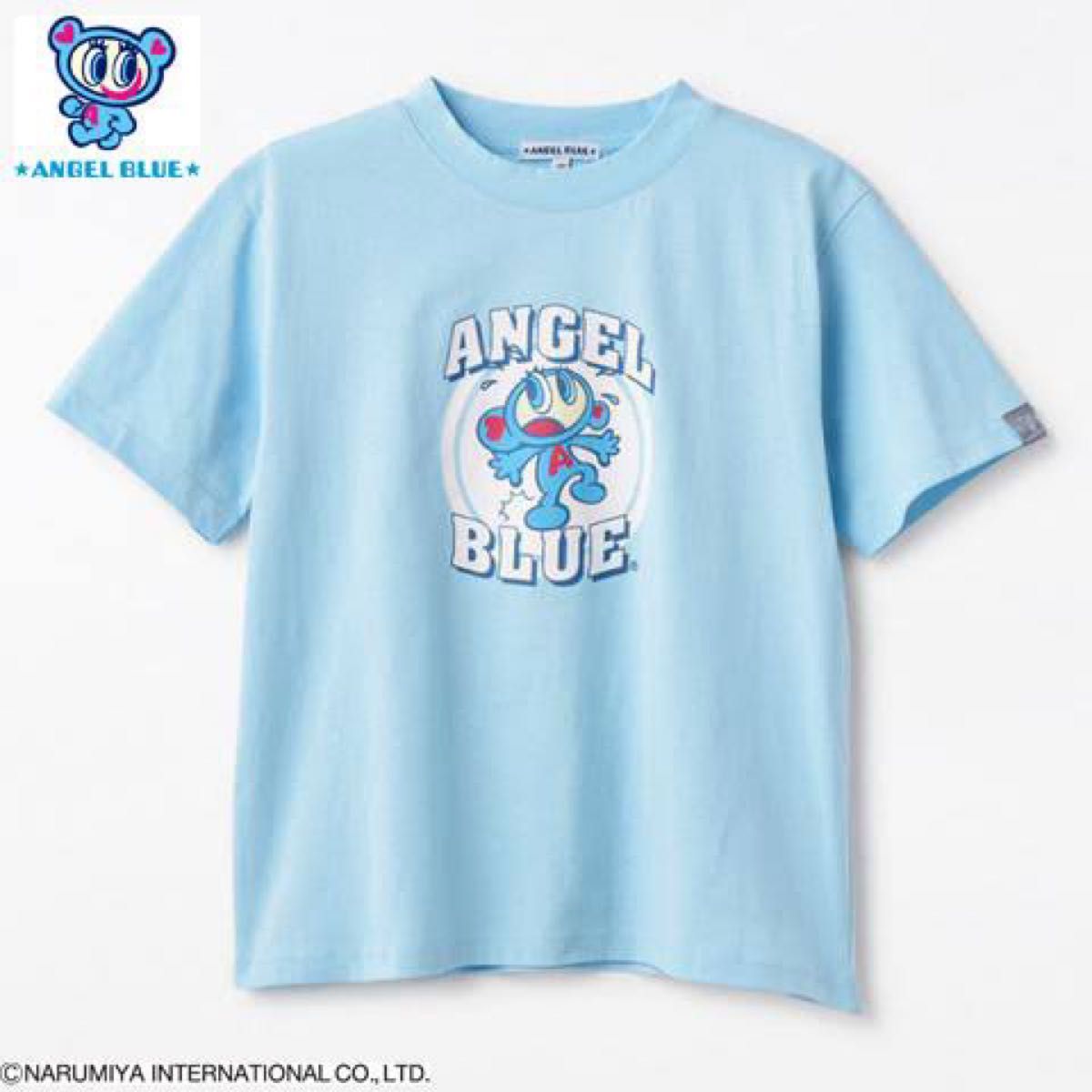 エンジェルブルー Tシャツ 半袖 ブルー 水色 半袖Tシャツ 150cm エンジェルブルー Tシャツ 半袖 ブルー 水色 半袖Tシャツ 150cm
