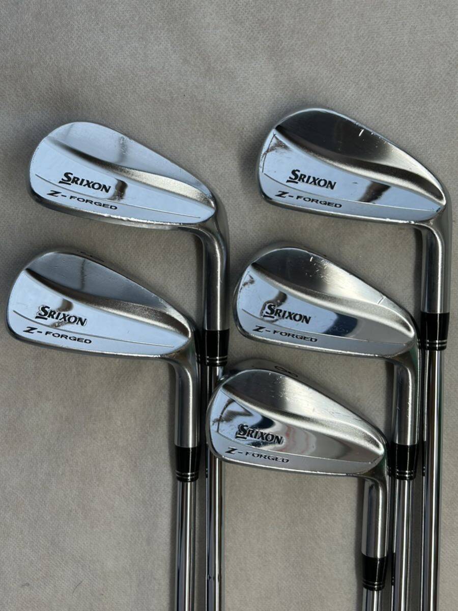名器】ダンロップ スリクソン アイアン Z-FORGED 6-PW 5本セット 名器】ダンロップ スリクソン アイアン Z-FORGED 6-PW 5本セット