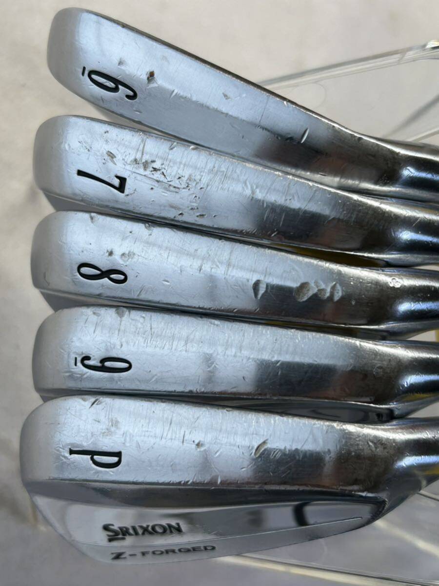 名器】ダンロップ スリクソン アイアン Z-FORGED 6-PW 5本セット 名器】ダンロップ スリクソン アイアン Z-FORGED 6-PW 5本セット