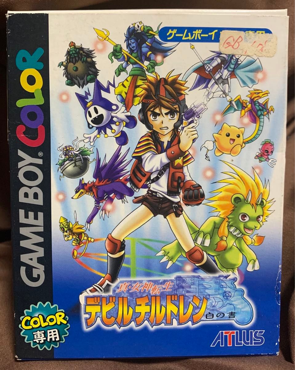 ソフトなし】ゲームボーイ 真 女神転生 デビルチルドレン 白の書 ソフトなし】ゲームボーイ 真 女神転生 デビルチルドレン 白の書