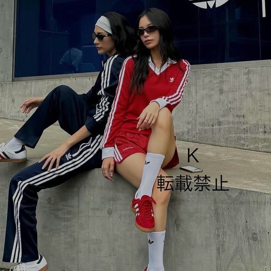 adidas sporty&rich サッカージャージ レッド M アディダス adidas sporty&rich サッカージャージ レッド M アディダス