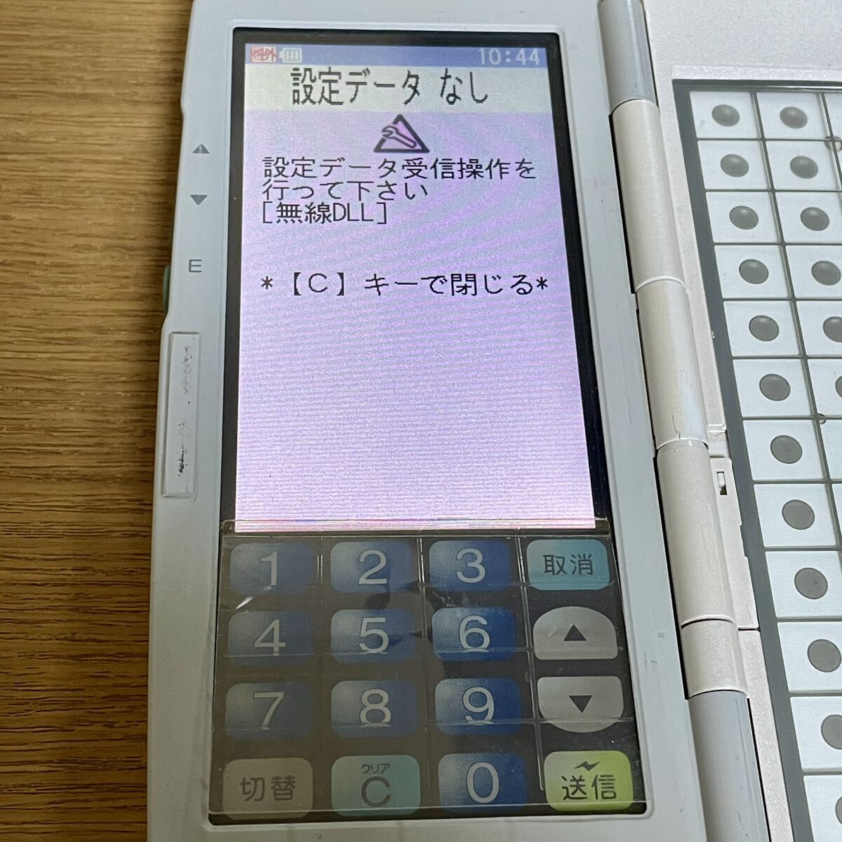 TEC ハンディターミナル HTL-100-2D-02 中古バッテリー1個付き TEC ハンディターミナル HTL-100-2D-02 中古バッテリー1個付き