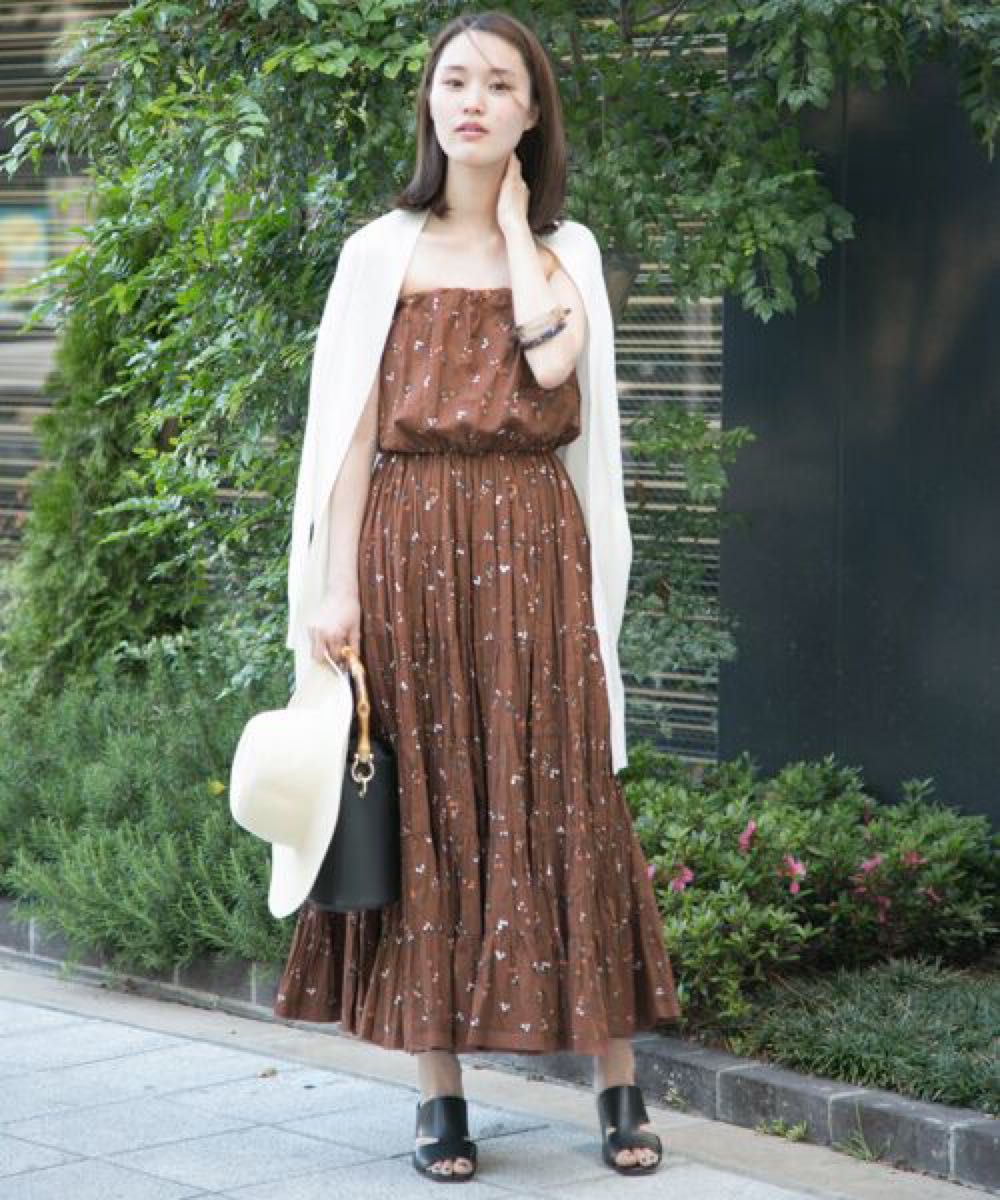 MARIHA 草原の夢のドレス 小花柄 ラベンダー ワンピース ロング MARIHA 草原の夢のドレス 小花柄 ラベンダー ワンピース ロング