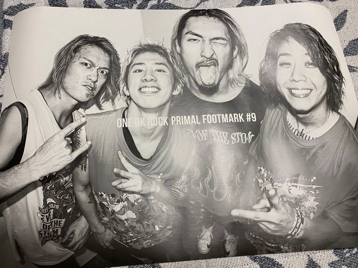 ONE OK ROCK プライマルフットワーク 特典ポスター ONE OK ROCK プライマルフットワーク 特典ポスター