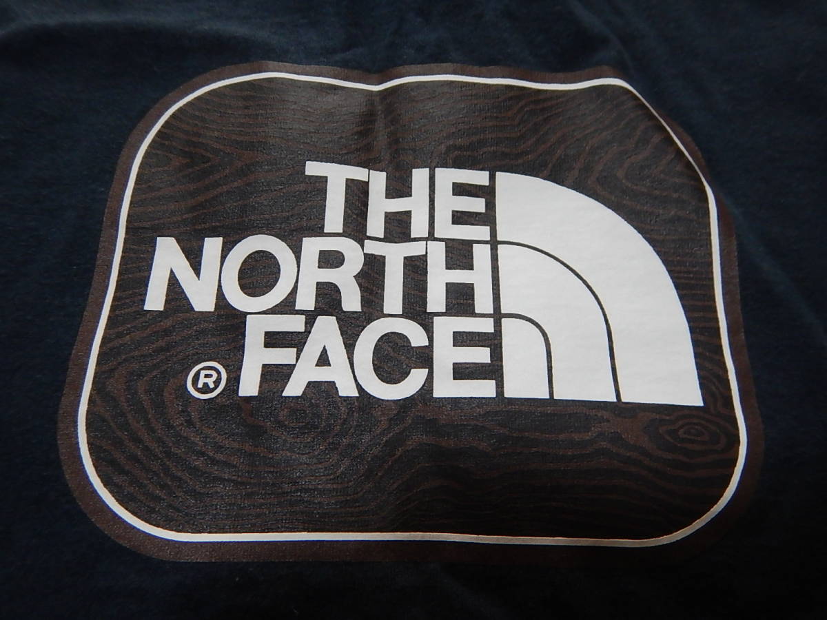 THE NORTH FACE(ザ・ノースフェイス) 　Ｔシャツ　ネイビー/木目　Ｍサイズ_画像3