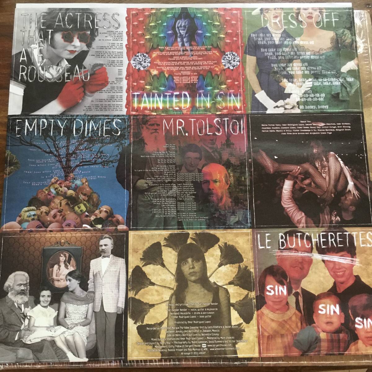 LP☆LE BUTCHERETTES / SIN SIN SIN /garage LP☆LE BUTCHERETTES / SIN SIN SIN /garage