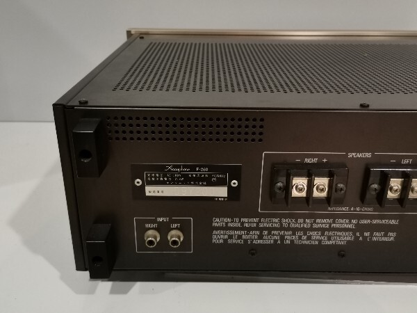【岐阜発 ジャンク パワーアンプ】Accuphase P-260 