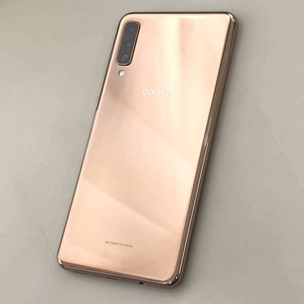 美品 サムスン Galaxy A7 (SM-A750C) ゴールド 金 中古美品】SIMフリー Galaxy A7 SM-A750C 4GB 64GB ゴールド