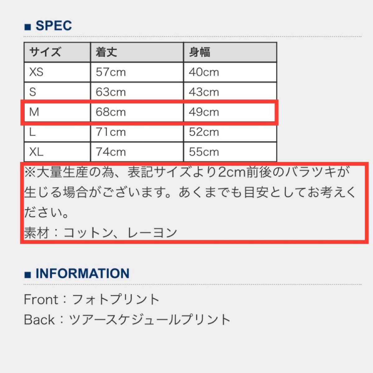 B'z LIVE-GYM 2015 -EPIC NIGHT-【ツアーTシャツ】Mサイズ B'z LIVE-GYM 2015 -EPIC NIGHT-【ツアーTシャツ】Mサイズ