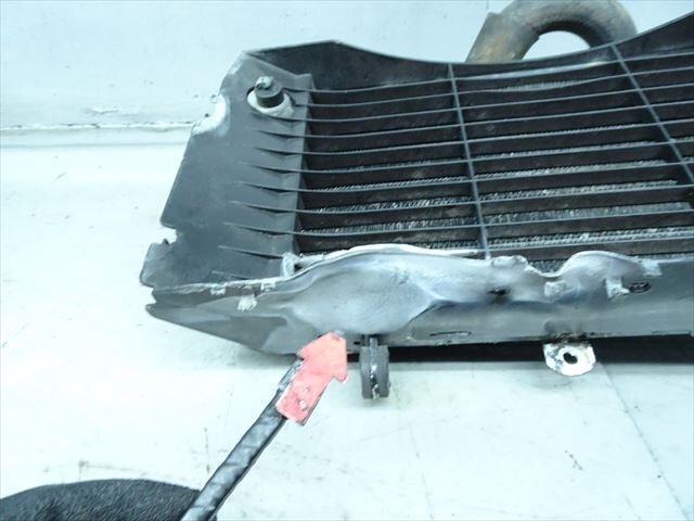 εB240620-26 Kawasaki GPZ400R ZX400D Showa era 61 year original radiator leak equipped! damage equipped!