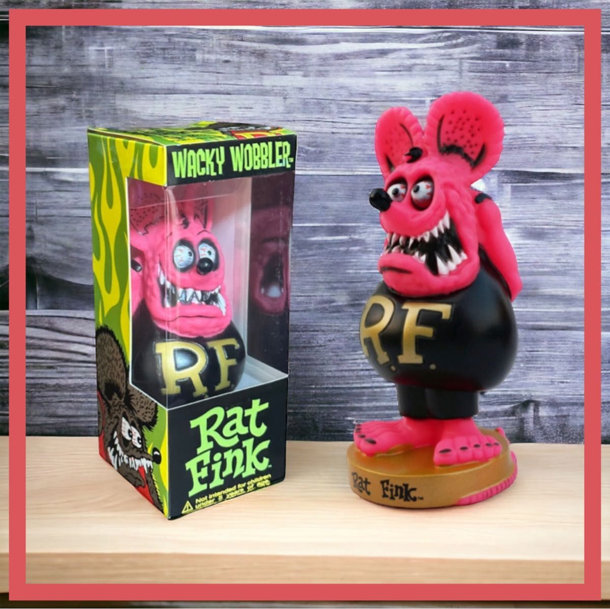 グランドホールセール ラットフィンク 4体まとめ フィギュア ボビングヘッド RATFink SF・ファンタジー・ホラー