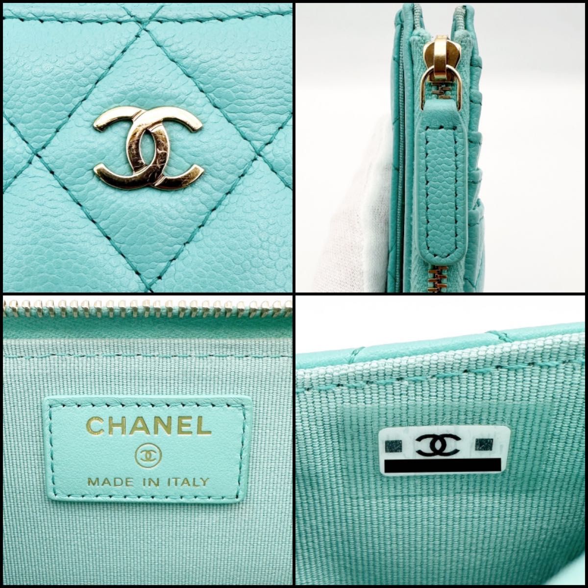 CHANEL シャネル マトラッセ キャビアスキン フラグメントケース CHANEL シャネル マトラッセ キャビアスキン フラグメントケース