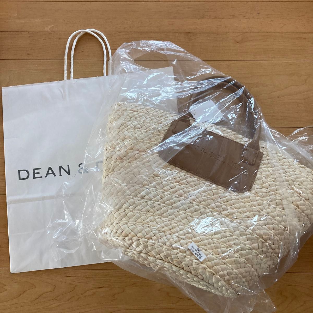 DEAN&DELUCA ディーンアンドデルーカ 保冷かごバッグ2024 大 DEAN&DELUCA ディーンアンドデルーカ 保冷かごバッグ2024 大