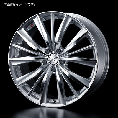 【個人宅発送可能】ウエッズ Weds 16X7.0J +42 5H PCD114.3 HSMC ホイール 1本 LEONIS VX レオニス・ブイエックス (33253)