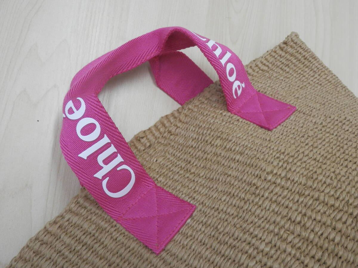 クロエ chloe バッグ ハンドバッグ C20045 ピンク かごバッグ クロエ chloe バッグ ハンドバッグ C20045 ピンク かごバッグ