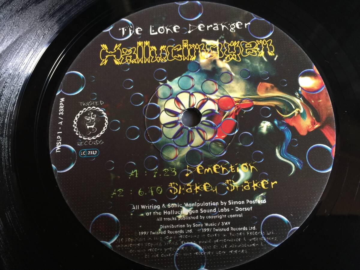 *Hallucinogen / The Lone Deranger UK запись 2LP*Qsjli9*goa trance историческое имя . произведение! большой название запись PSY/GOA Twisted Records носорог ke/ носорог ketelik