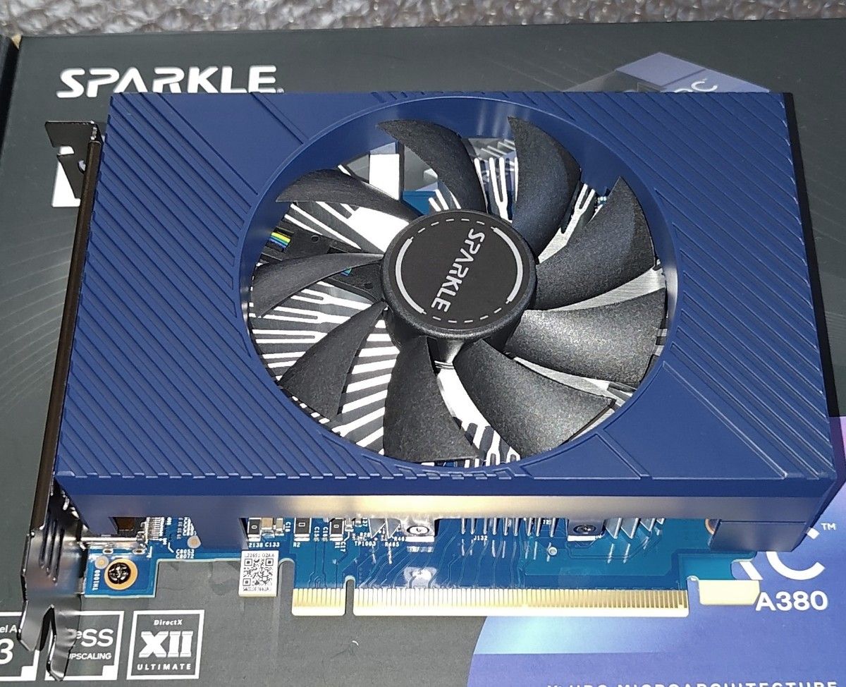 検証済み新品 SPARKLE Intel Arc A380 ELF SA380E-6G 補助電源 検証済み新品 SPARKLE Intel Arc A380 ELF SA380E-6G 補助電源