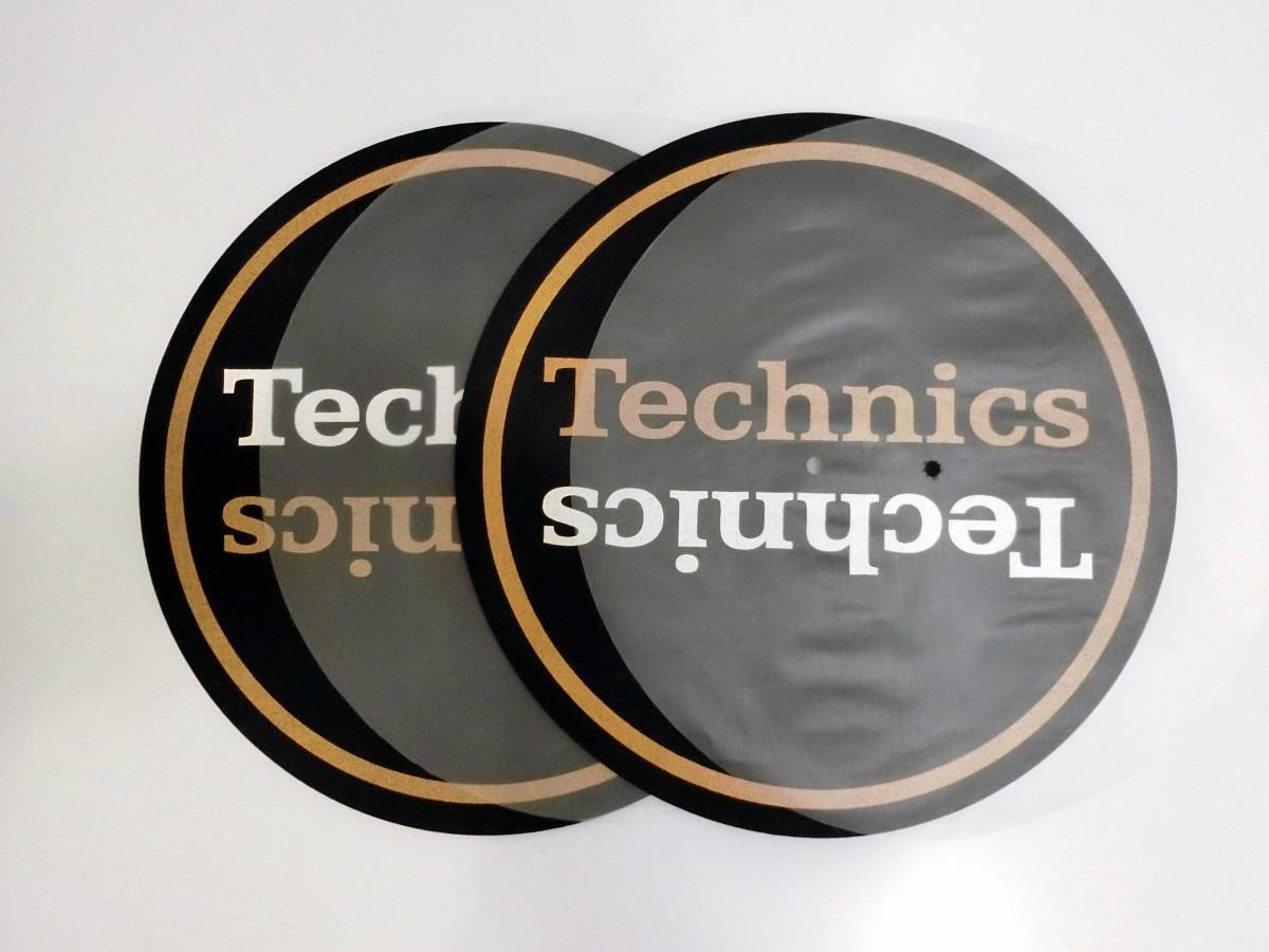 Technics(テクニクス) ／ Slipmats (Strobo blue-golden