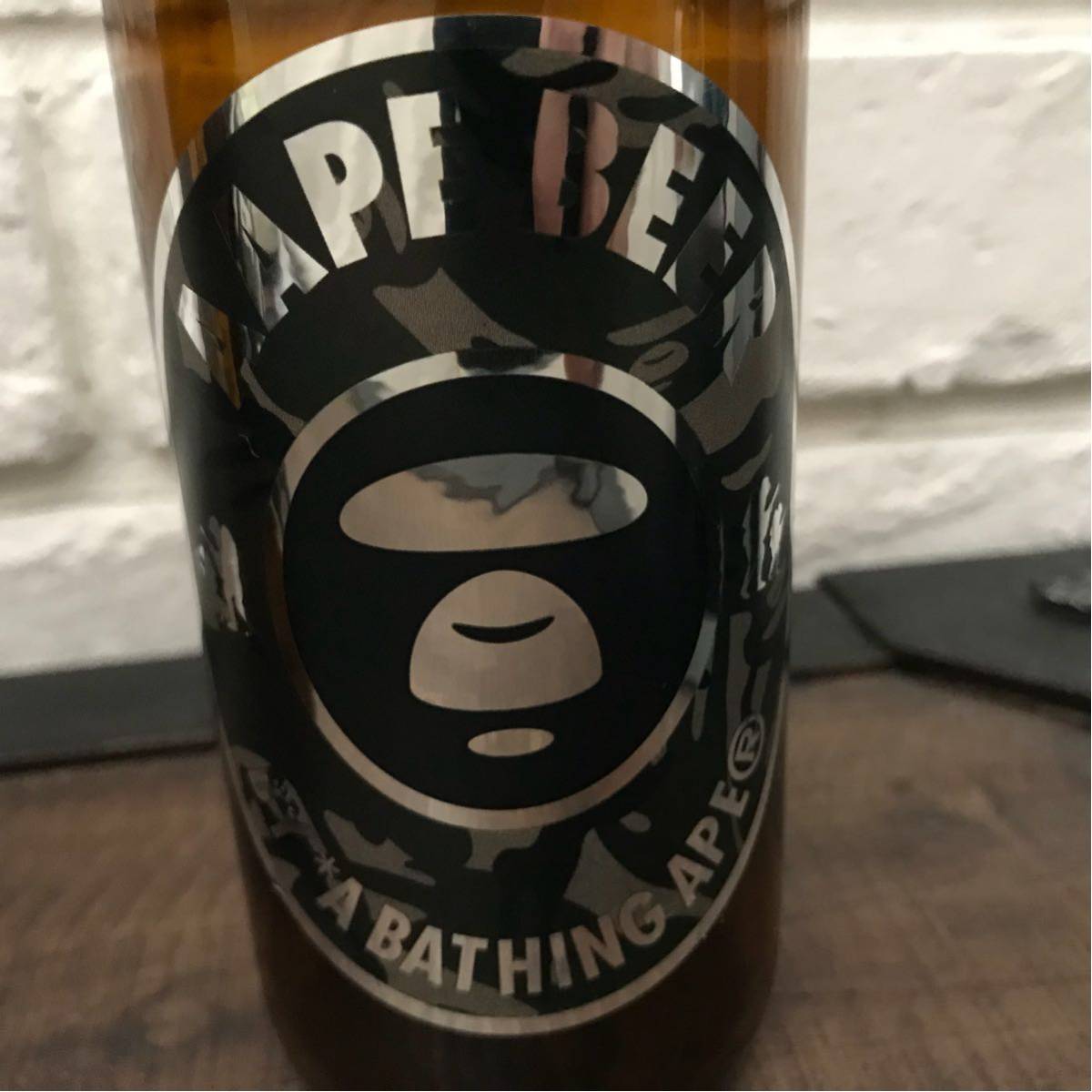 ★激レア★ AAPE BEER 3本セット a bathing ape BAPE ビール エイプ ベイプ アベイシングエイプ 瓶 非売品 ノベルティ_画像7