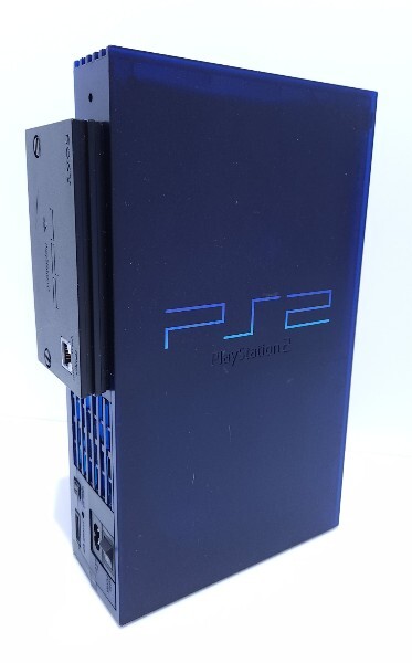 美品 動作品 希少カラー ミッドナイトブルー PS2本体