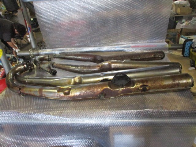 A6AH18 GT750 純正 マフラー GT750B S 國內(nèi)物 B4