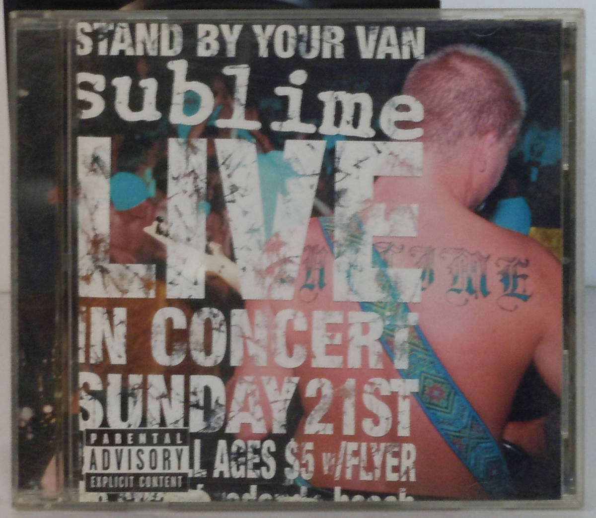 帯付美盤CD ● Sublime / stand by your van LIVE ●MVCE-24096 サブライム Y159の画像1