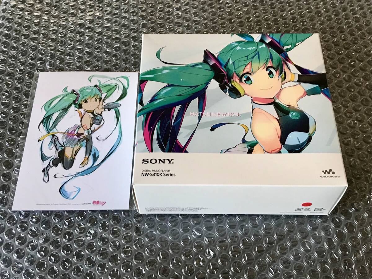 NW-S313K/MK 4GB ウォークマンSシリーズ 初音ミク モデル 2019 NW-S313K/MK 4GB ウォークマンSシリーズ 初音ミク モデル 2019