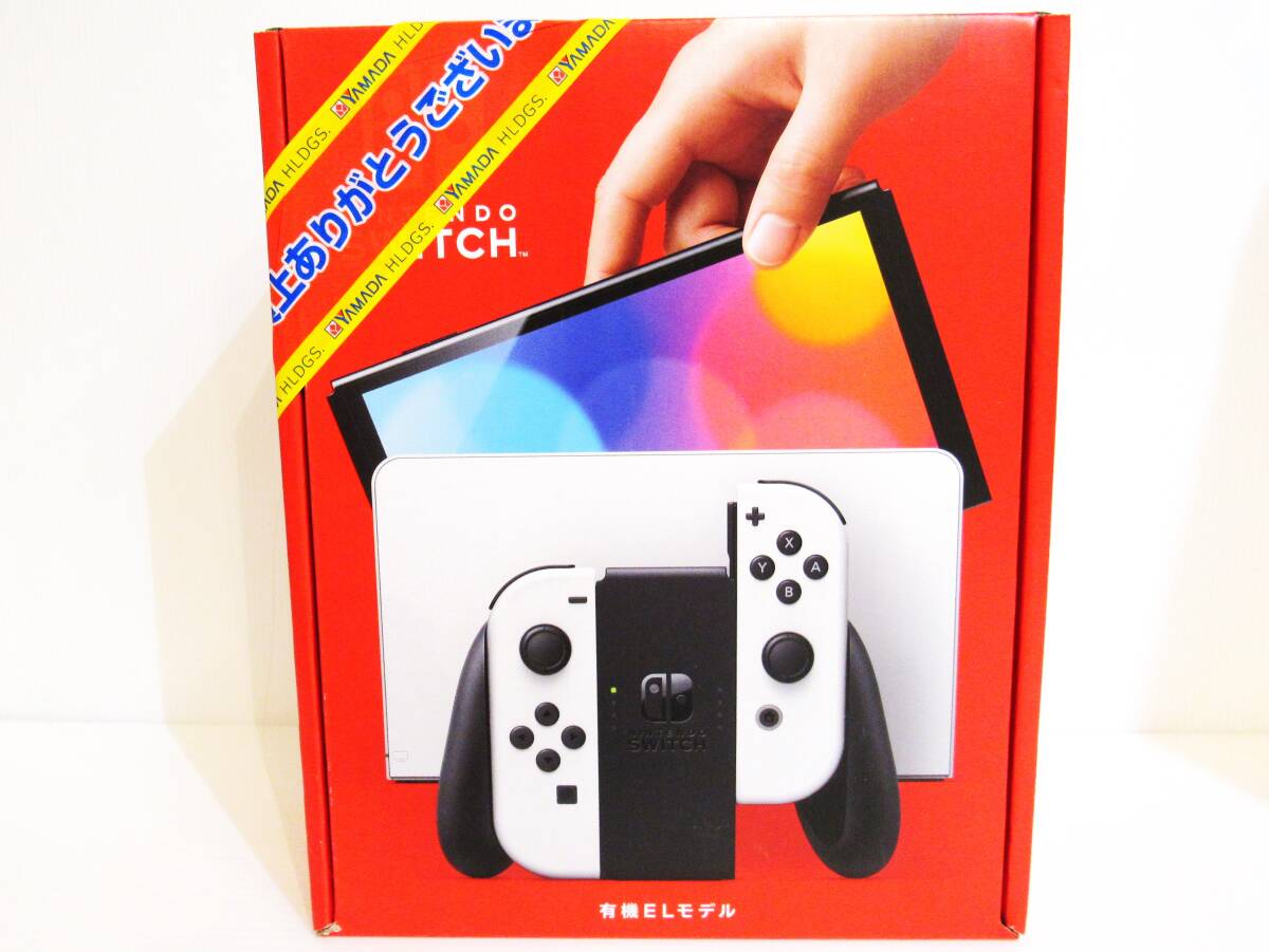 スポーツストア 新品未開封】 ホワイト Joy-Con 有機ELモデル Switch Nintendo ニンテンドースイッチ本体